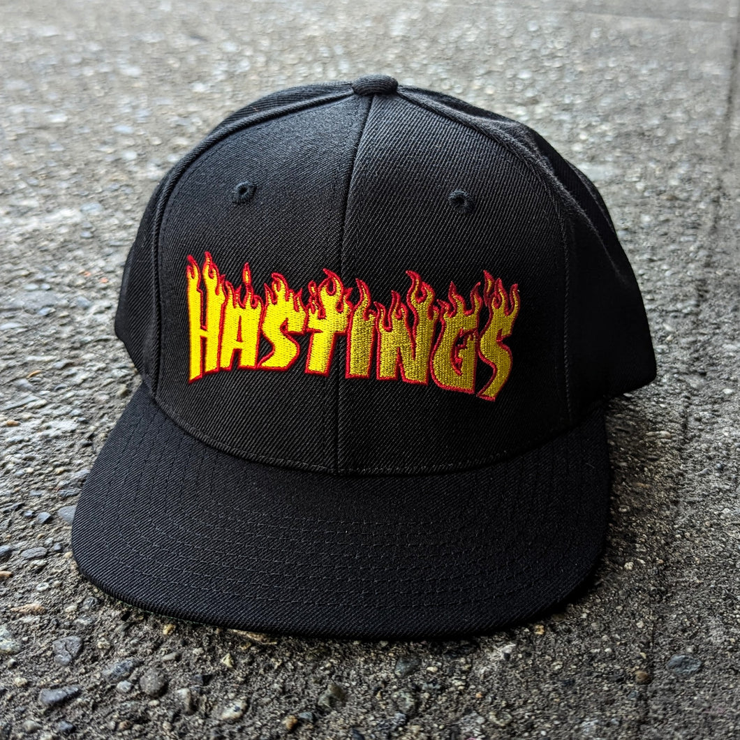 Hastings on fire hat