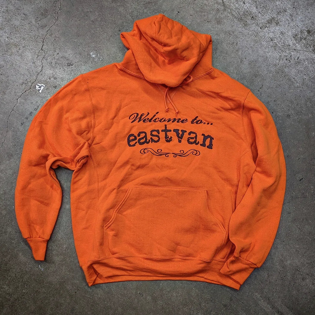 Welcome to... Eastvan hoodie orange