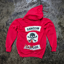 Load image into Gallery viewer, Danger Eastcide patched hoodie