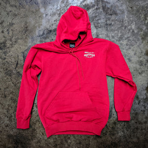 Danger Eastcide patched hoodie