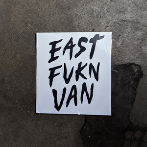 Eastvan sticker