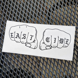EAST CIDE sticker